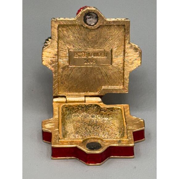 Estee Lauder 2008 Solid Perfume Castle Compact EMPTY - Picture 7 of 8